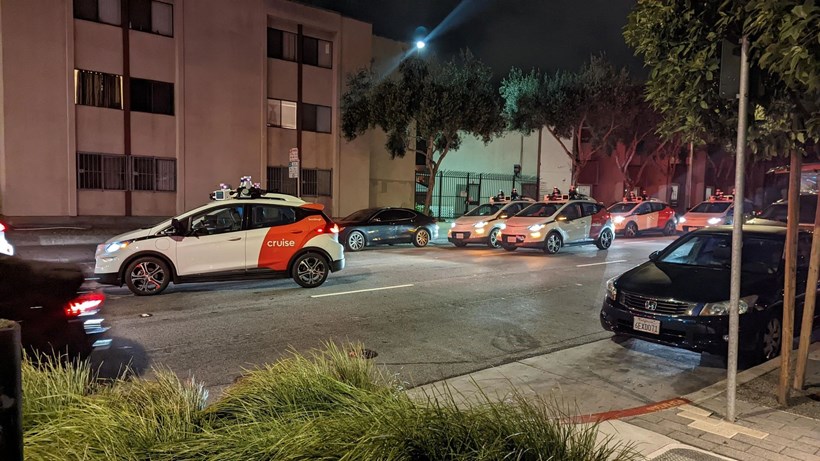 Cruise Robotaxi San Francisco