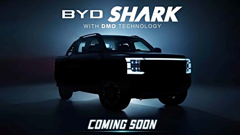BYD Shark teaser