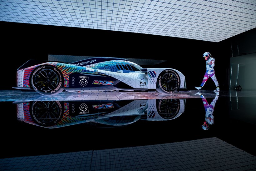 Peugeot 9X8 Le Mans 2023 Art