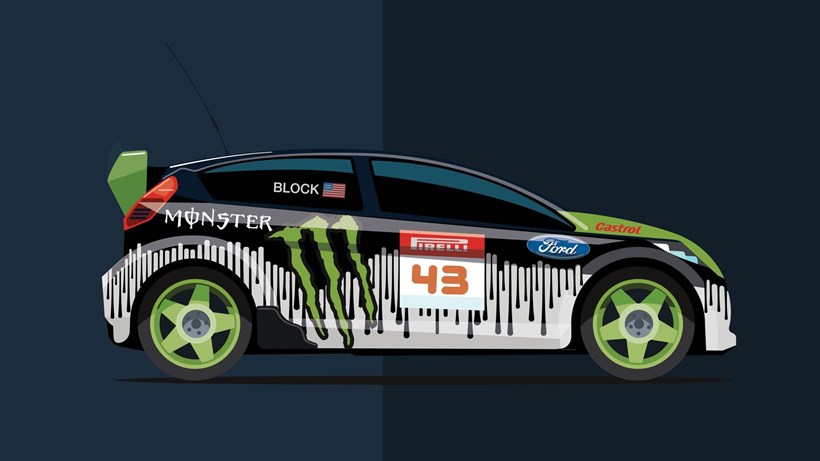 Ken Block Hoonigan Cars Ford Fiesta