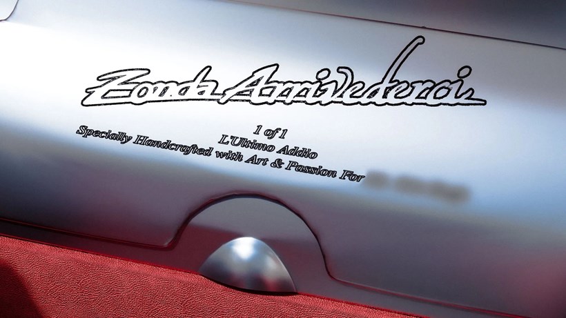 Pagani Zonda Arrivederci