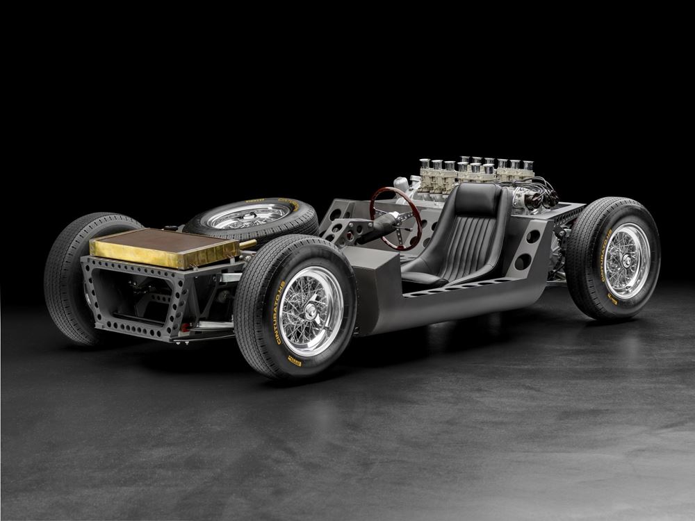 To σασί της πρώτης Lamborghini Miura