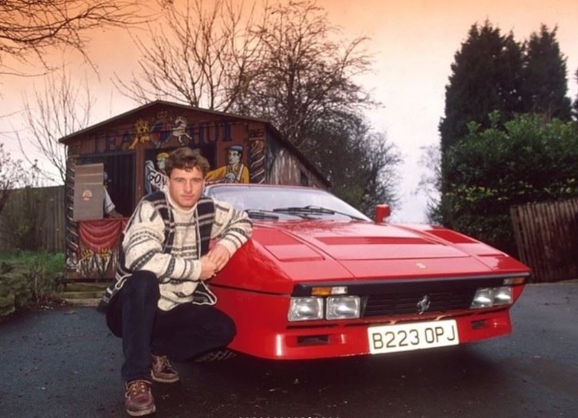 Eddie Irvine Ferrari Testarossa