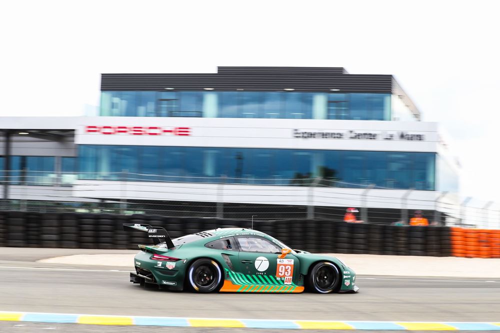Michael Fassbender Porsche 911 RSR Le Mans