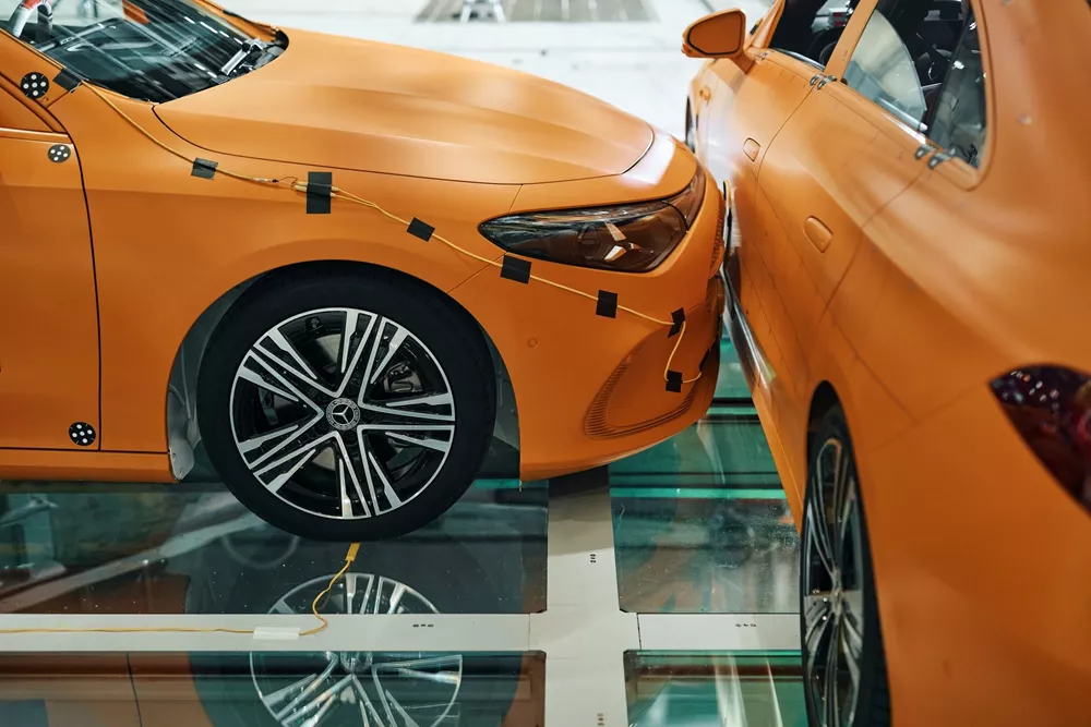 Mercedes CLA crash test