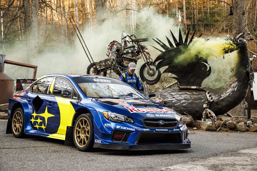 Subaru Impreza Rallycross Dragon Road Scott Speed