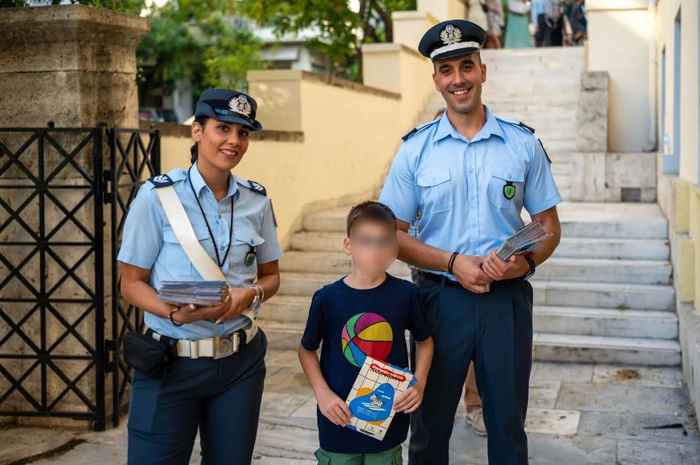Ελληνική αστυνομία έλεγχοι σε σχολικά λεωφορεία
