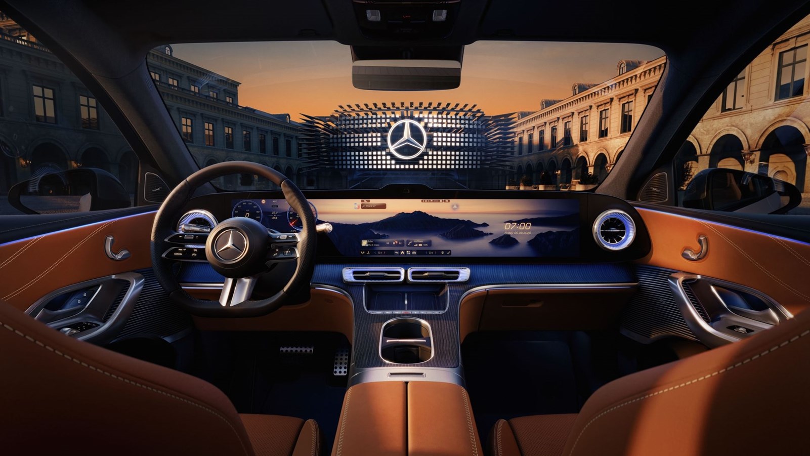 Mercedes GLC MBUX Hyperscreen