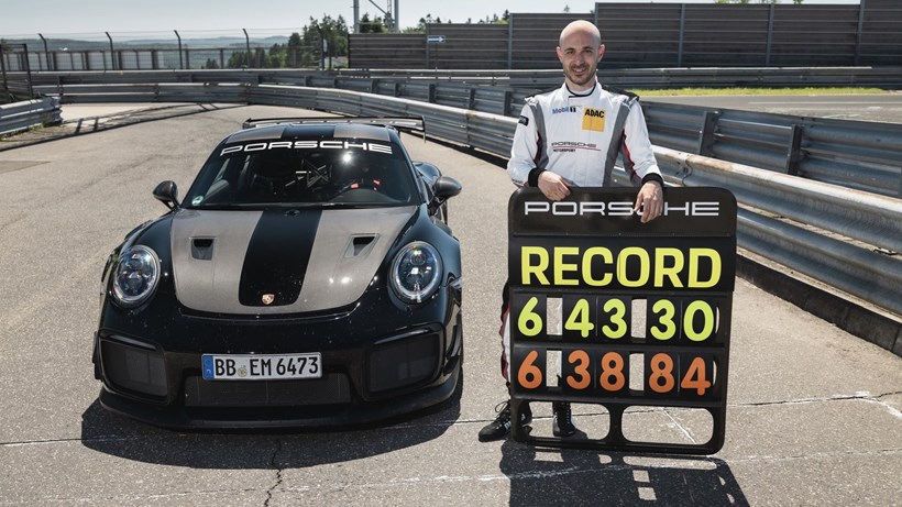 Nurburgring Porsche 911 GT2 RS Manthey