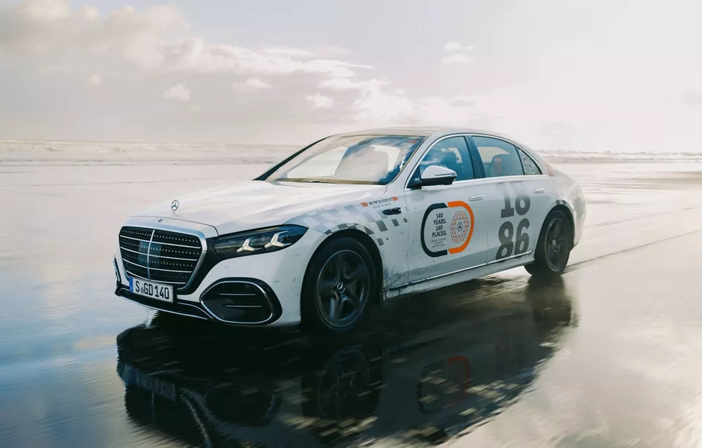 Mercedes S-Class world tour