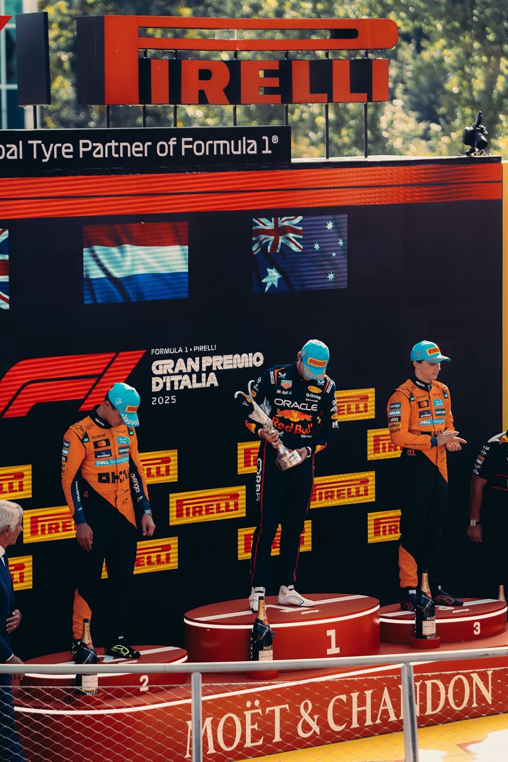 Mo&amp;euml;t &amp;amp; Chandon Monza 2025 Max Verstappen