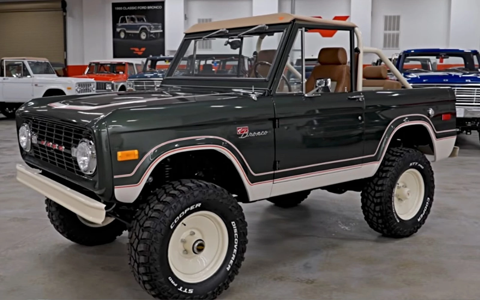 Kim Kardashian Ford Bronco Ranger restomod
