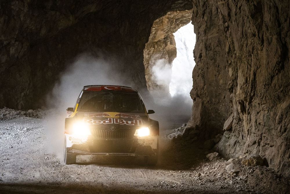 Red Bull Φαραγγι Τουρκία Skoda Fabia Rally BMW F900 GS