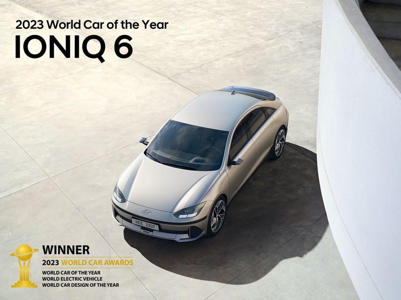 Hyundai Ioniq 6 Παγκόσμιο Αυτοκίνητο της Χρονιάς 2023