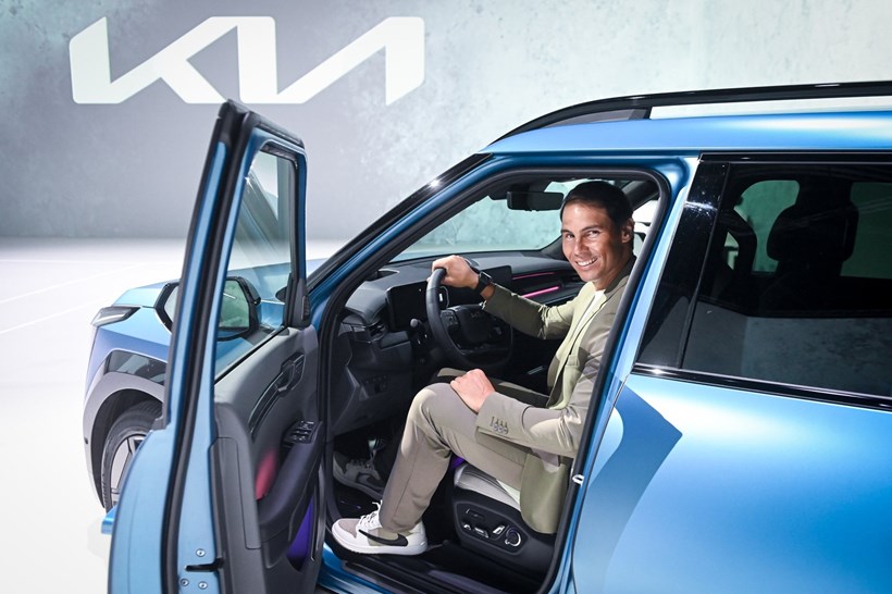 Kia EV9 Rafael Nadal