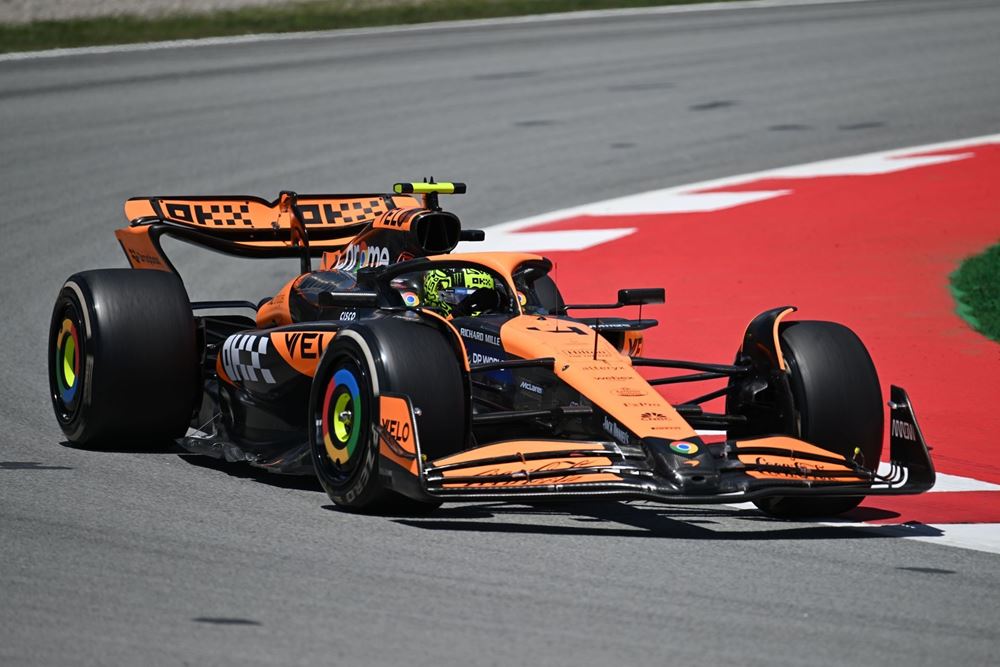 F1 GP Ισπανίας 2024 Κατατακτήριες δοκιμές Lando Norris