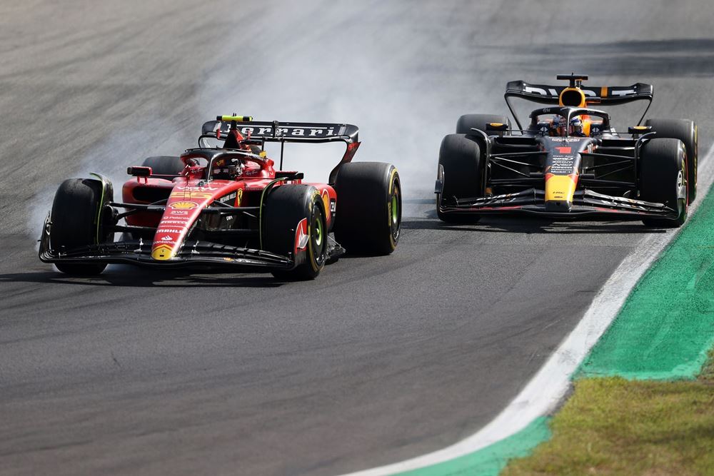 F1 Grand Prix Monza Sainz Verstappen