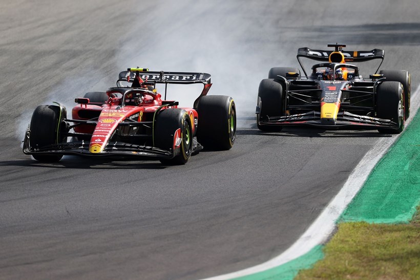 F1 Grand Prix Monza Sainz Verstappen
