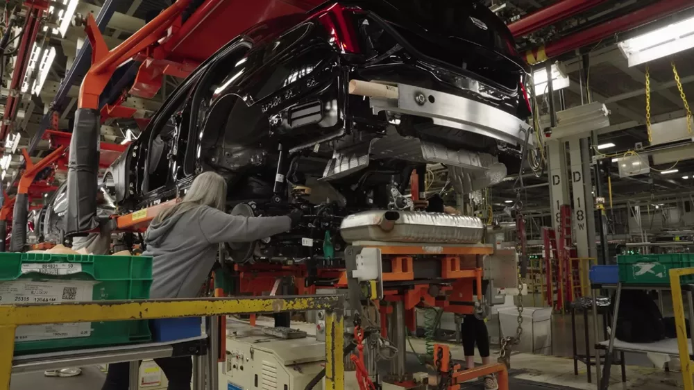 Cadillac CT5-V Blackwing assembly