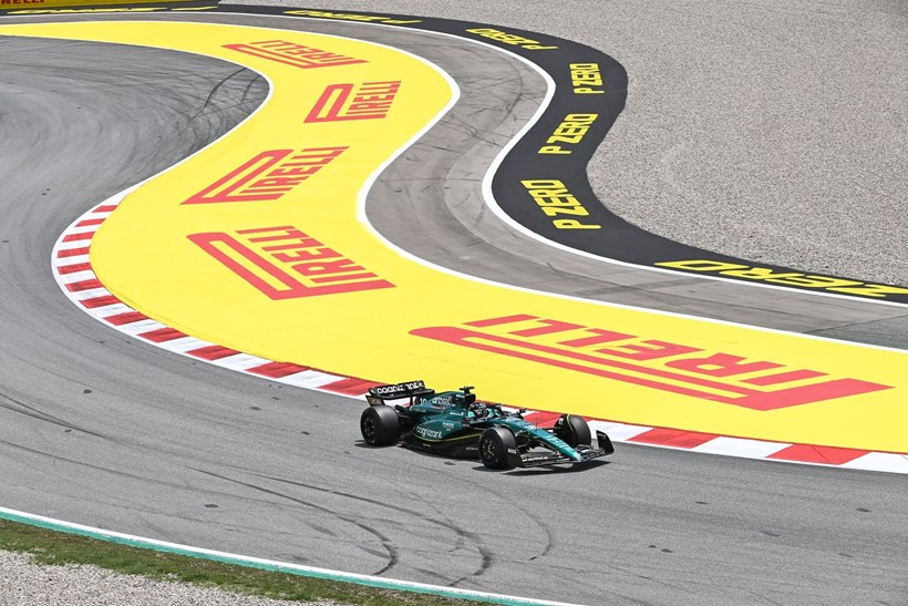 F1 GP Ισπανίας Alonso Aston Martin
