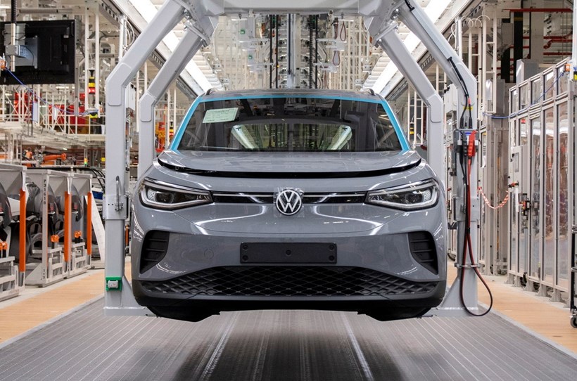 VW ID στην γραμμή παραγωγής