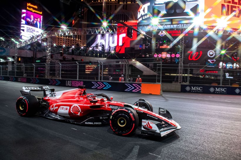 F1 Las Vegas Κατατακτήριες Ferrari