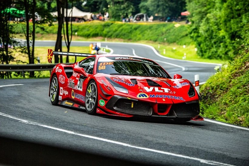Ferrari 488 Challenge Igor Stefanovski Hillclimb Champion