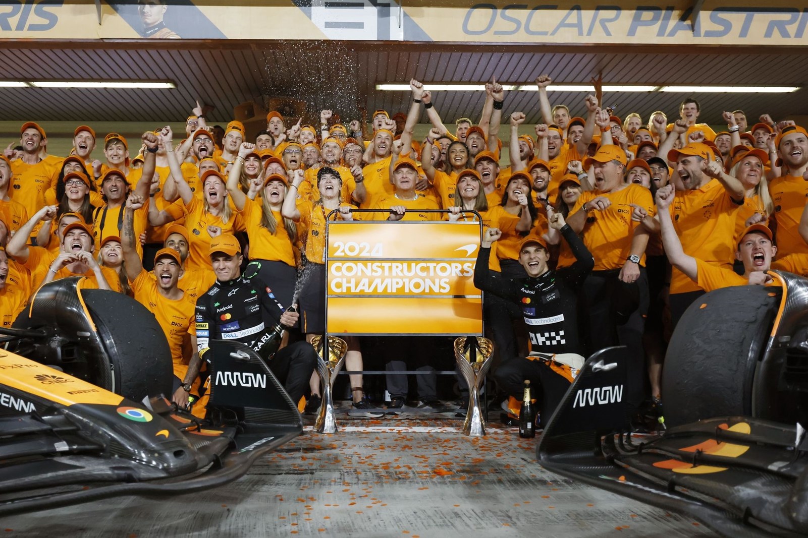 Mclaren πρωταθλήτρια κατασκευαστών F1 2024