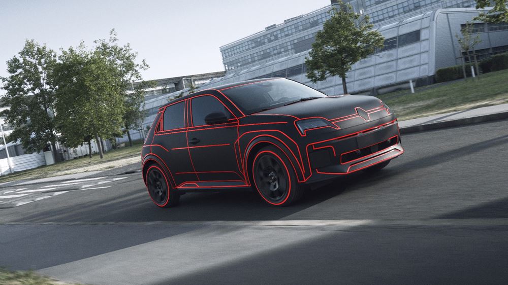 Renault 5 Πρωτότυπο καμουφλάζ