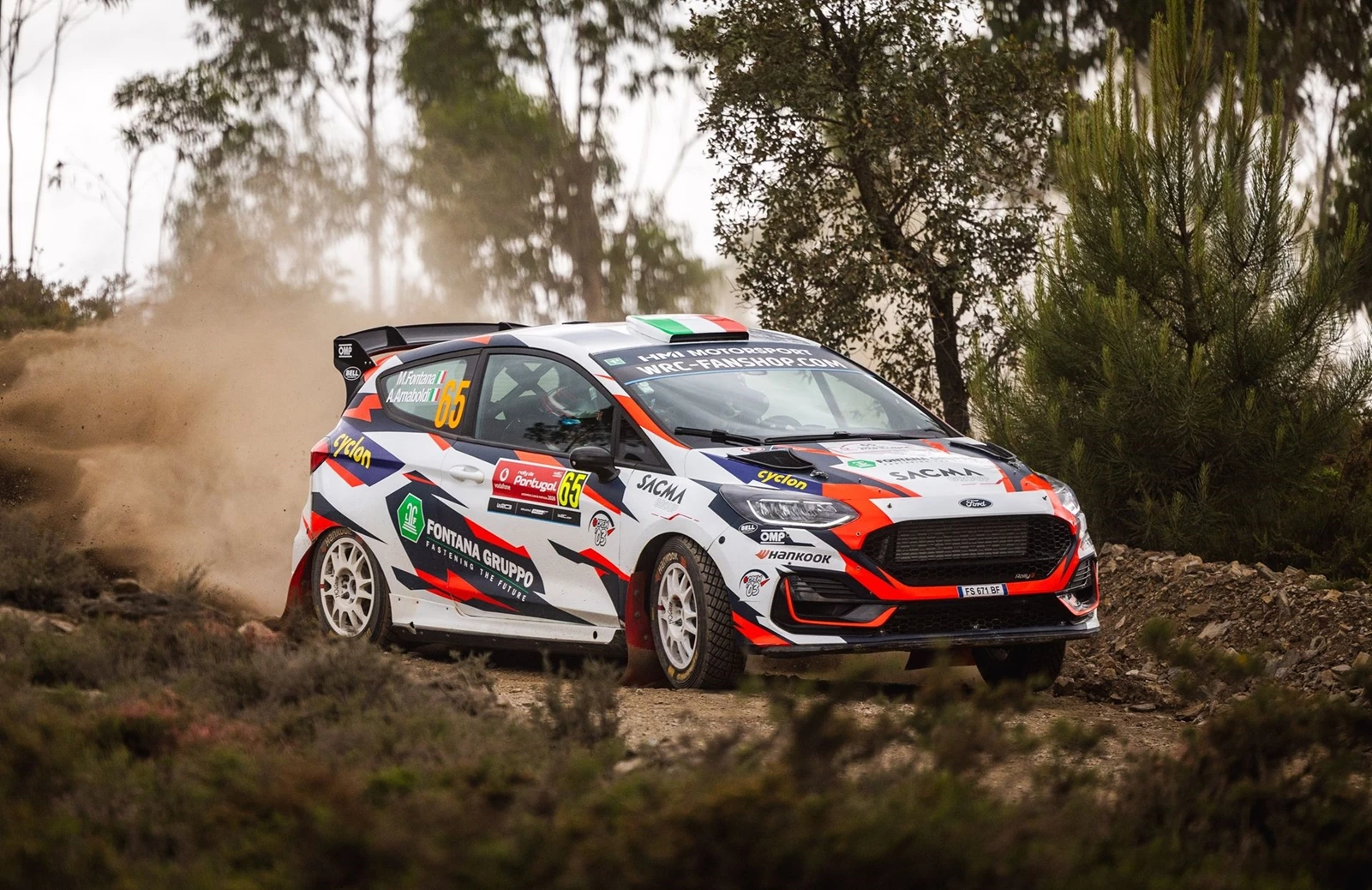 Mateo Fontana WRC3 Cyclon Ράλι Ακρόπολις