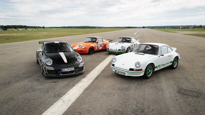 911 GT3 RS 4.0 και 911 Carrera RSR 3.0 και 911 Carrera RSR 2.8 και 911 Carrera RSR 2.7