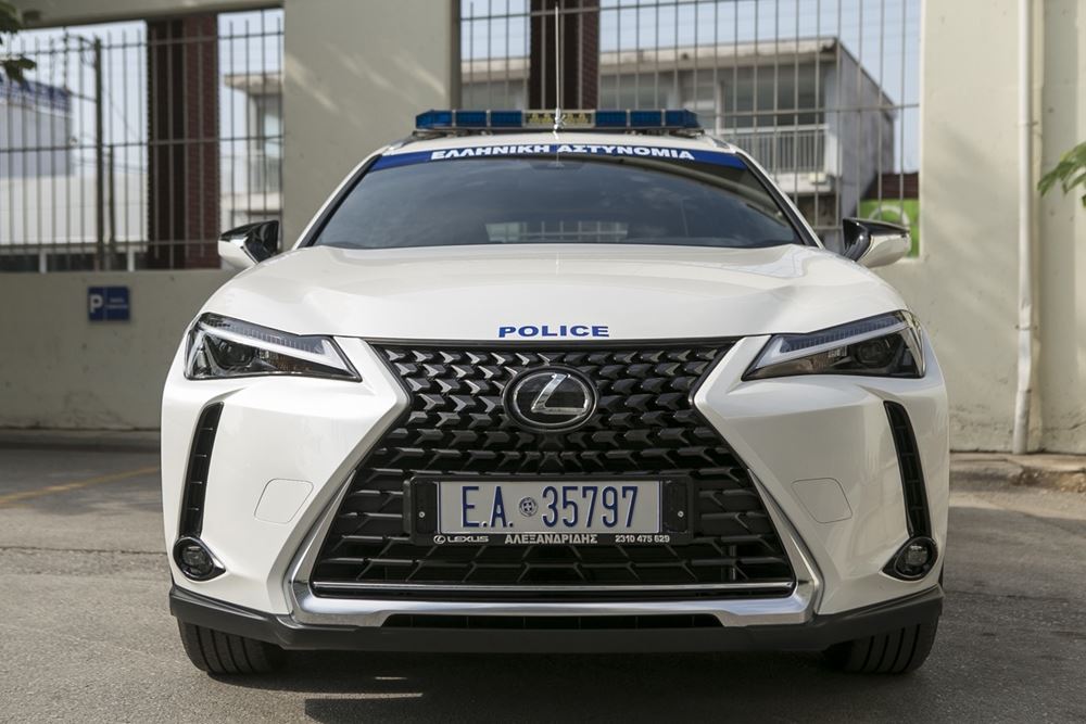 Lexus UX250h περιπολικό αστυνομίας Δήμος Πυλαίας-Χορτιάτη