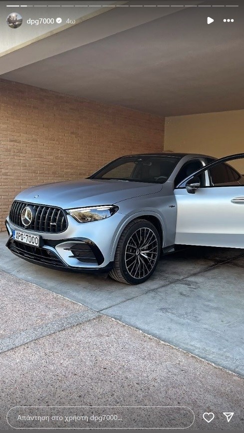 Δημήτρης Γιαννακόπουλος Mercedes AMG GLC Coupe