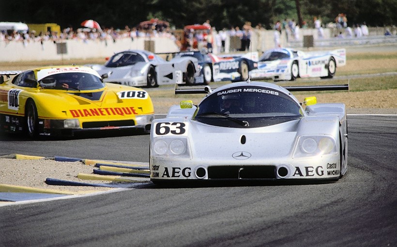 Jochen Mass F1-Le Mans Mercedes