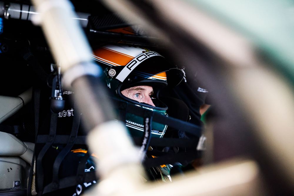 Michael Fassbender Porsche 911 RSR Le Mans