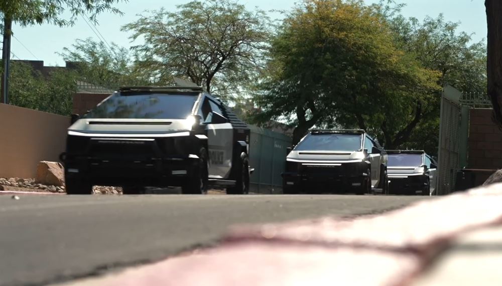 Tesla Cybertruck περιπολικό Las Vegas
