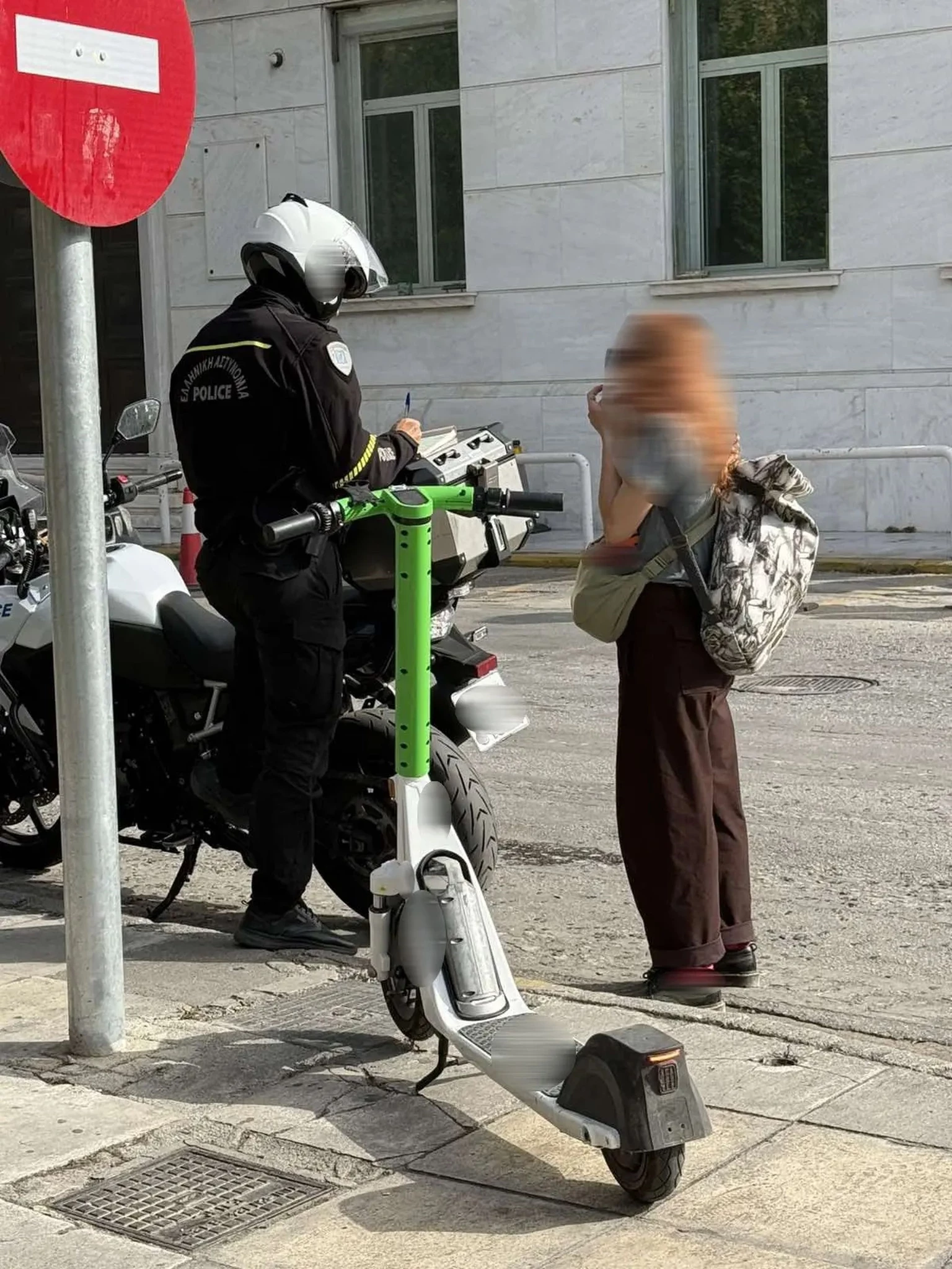 έλεγχοι τροχαίας σε πατίνια