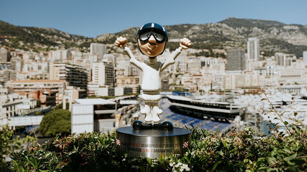 F1 Grand Prix ιστορικών μονοθεσίων Μονακό Antoine le Pilot Comic