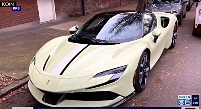 Ferrari SF90 stolen