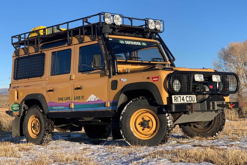 Land Rover Defender Camel Trophy