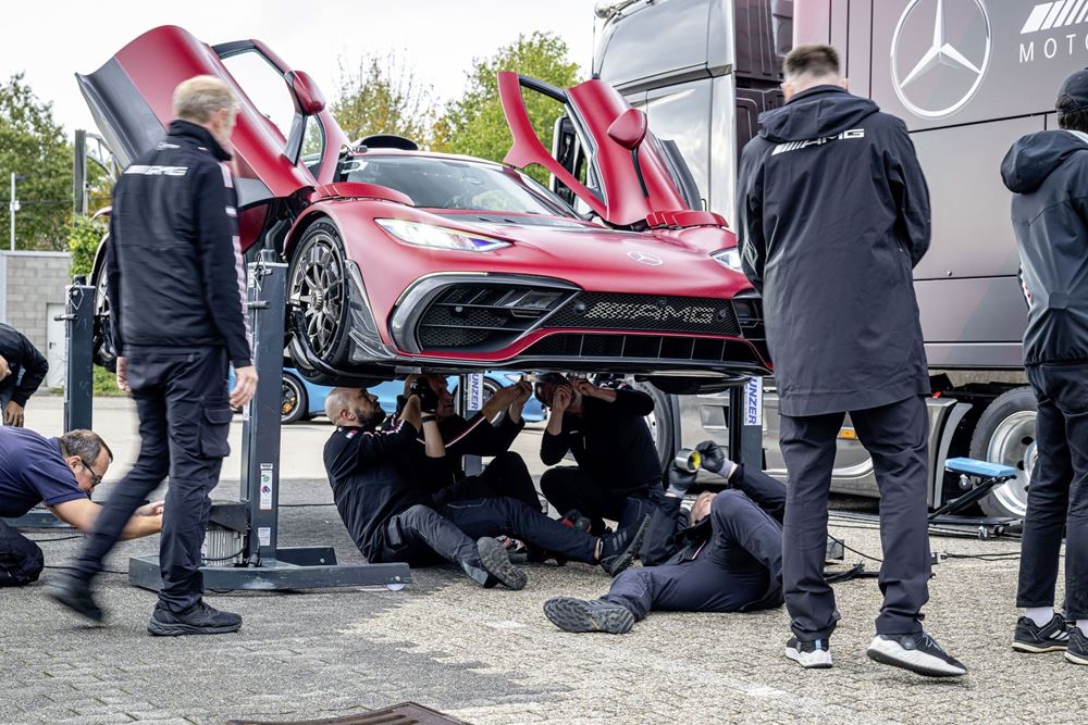 Mercedes AMG ONE Nurburgring γύρος ρεκόρ