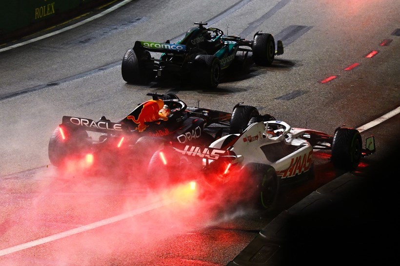 F1 Singapore Grand Prix Haas
