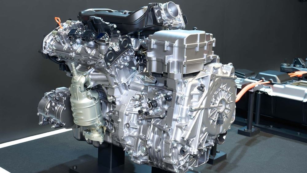 Honda V6 hybrid system