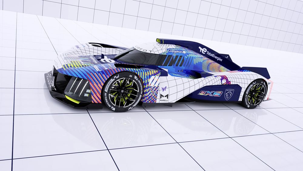 Peugeot 9X8 Le Mans 2023 Art