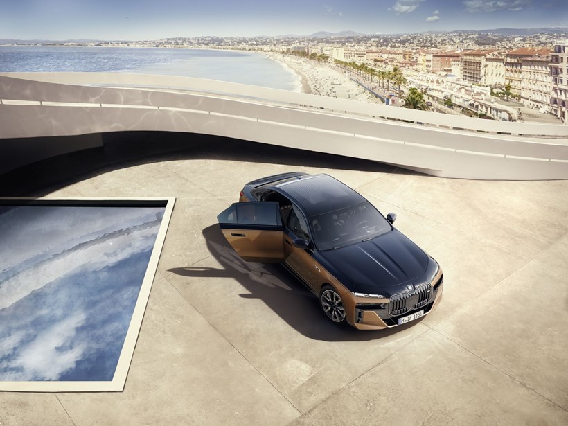BMW films the calm