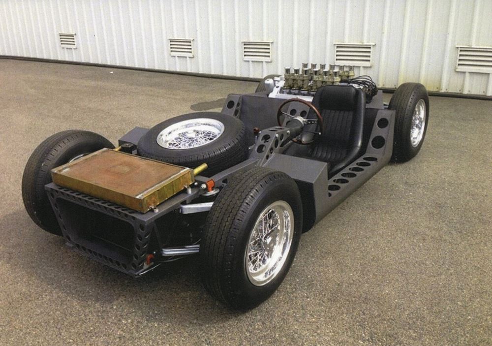 To σασί της πρώτης Lamborghini Miura