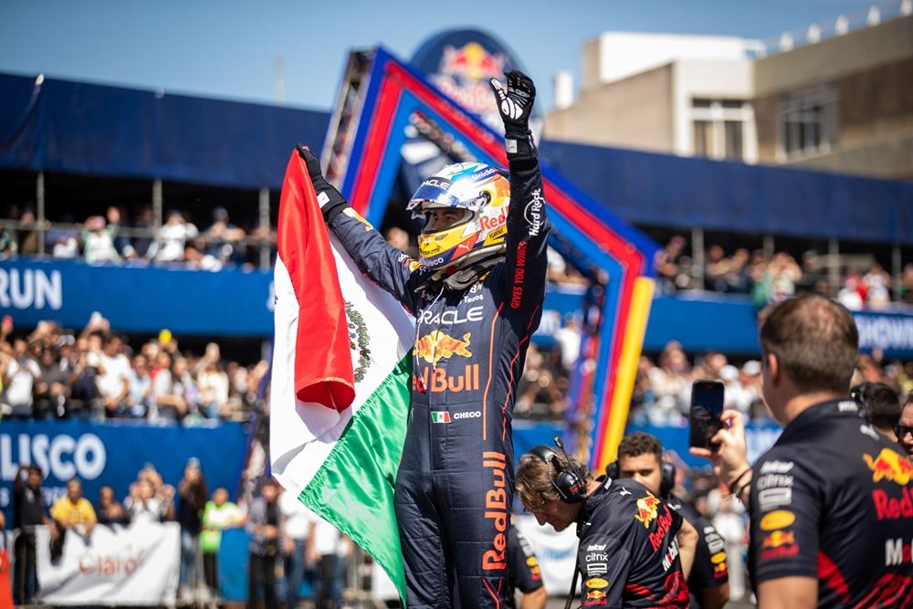RedBull Showrun Guadalajara Sergio Perez