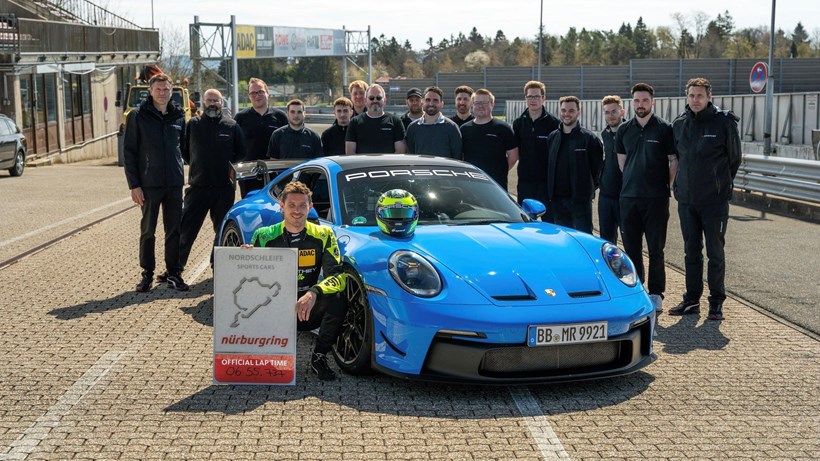 Porsche Manthey Nurburgring Lap