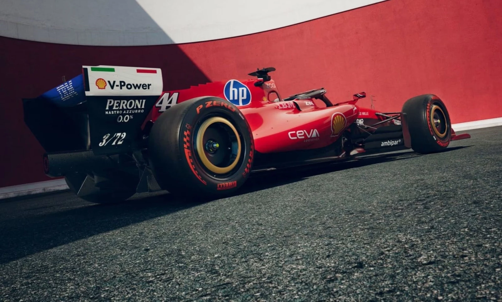 Ferrari νέα χρώματα στην Monza για Schumacher