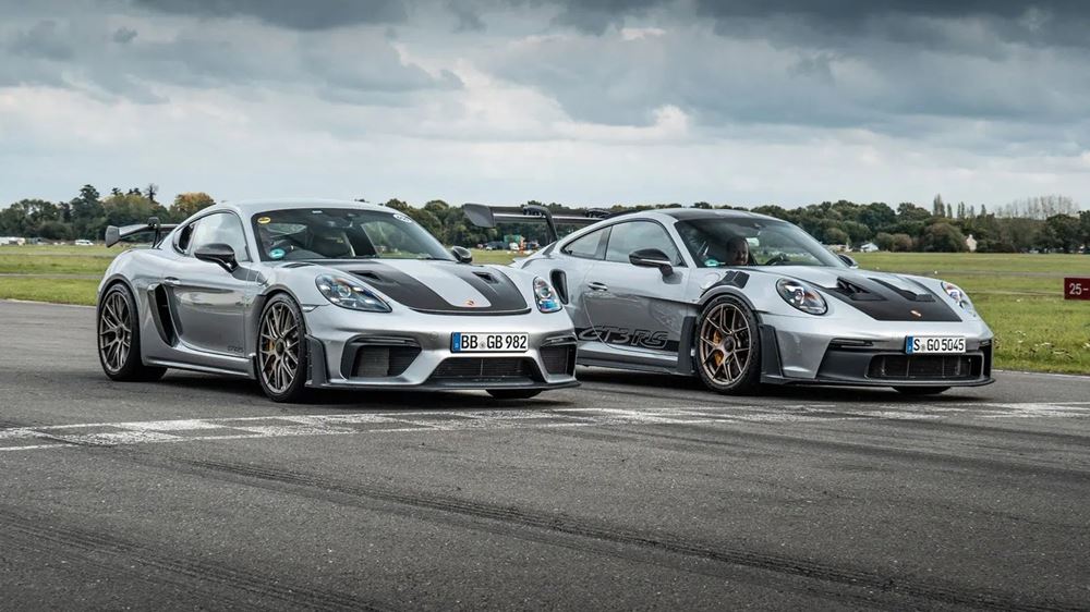 Porsche 911 GT3 RS vs Porsche Cayman GT4 RS